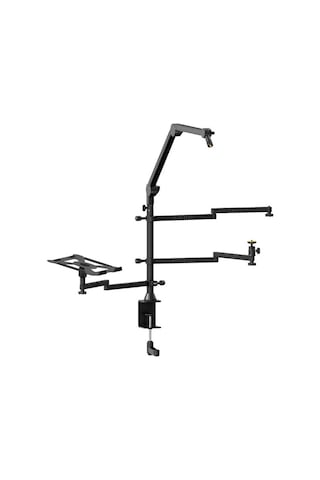 Vijim Ls21 Alüminyum Çok Fonksiyonlu Masa Standı Laptop, Kamera, Mikrofon Tutucu