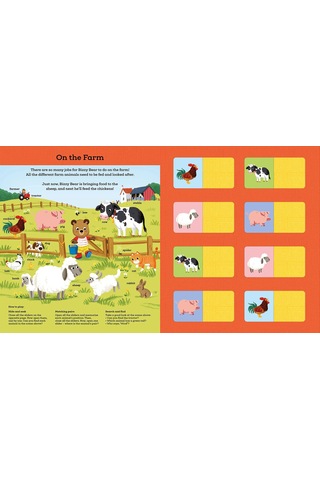 Bizzy Bear: My First Memory Game Book: Animals - Camilla Reid - NOSY CROW