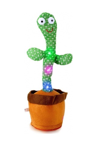 Yeşil Kaktüs Pırasa Oyuncağı 10cm X 5cm Miktar 1'li Paket B Diğer