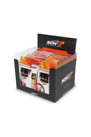 Whey Protein Saşe 30x36 Gr Tek Kullanımlık Çilek & Çikolata Aromalı 25g Protein Çilekli