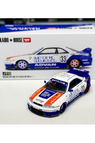 Mini Gt Kaido House Nissan Skyline Gt-r R33 Bfthr V1 213 1/64