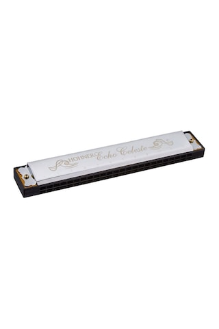 Hohner Echo Celeste 24 Çift Delik Tremolo Harmonik-mızıka -çanta