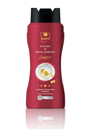 Radins Kolajen ve Biotin Şampuanı 600 ML Radins Kolajen ve Biotin Şampuanı 600 ML