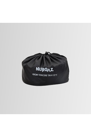 Nurgaz Ng-200-K Krom Kamp Tenrece Tava Seti Çok Renkli