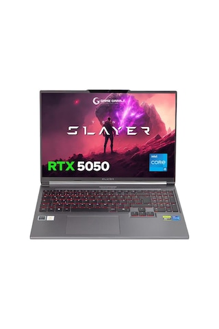 Game Garaj Slayer X5T-5050-C7 i5-13500HX 16 GB 1 TB SSD RTX5050 16" Free Dos Dizüstü Bilgisayar