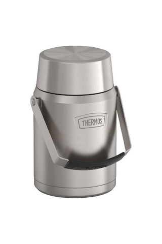 Thermos Icon Is303 1,4l Mega İki Katlı Yemek Termosu Gri