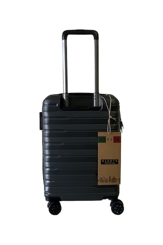 Oleets 8 Tekerli Kilitli Kabin Boy Valiz-bavul Füme