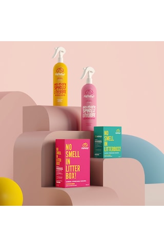 Metapet Kedi Kumu Tuvaleti Koku Giderici Doğal Bahar Parfümü Spreyi 400 ML