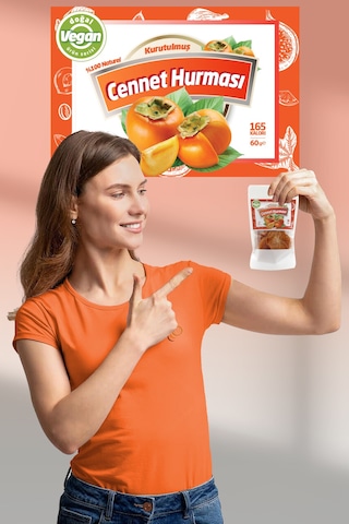 Kurutulmuş Cennet Hurması 60 G
