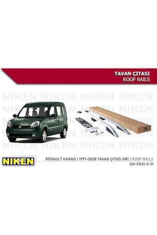 Renault Kango 1 Tavan Çıtası Kısa Gri 1997-2008 Arası Modeller Uy