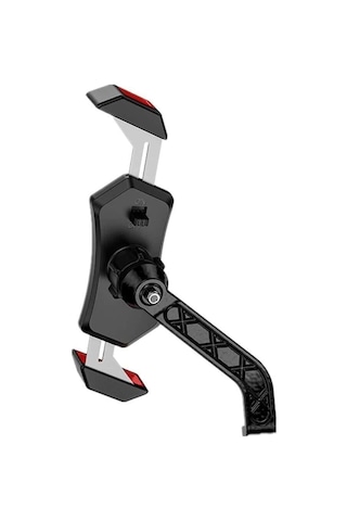 Nukrotech Mls Ayna Dibi Bağlantılı Motosiklet Telefon Tutucu Siyah