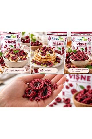Vişne Dondurularak Kurutulmuş Freeze Dried 20 G