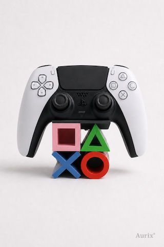 Playstation 5 Dualsense Joystick Standı - Renkli Joystick Kol Tutucu Siyah