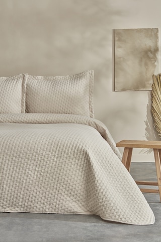 Karaca Home Breeze Soft Çift Kişilik Yatak Örtüsü Ekru 200.22.04.0235
