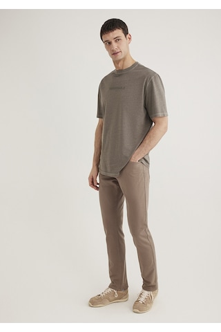 Mavi - Marcus Kahverengi Comfort Gabardin Pantolon 0035189452 Kahverengi