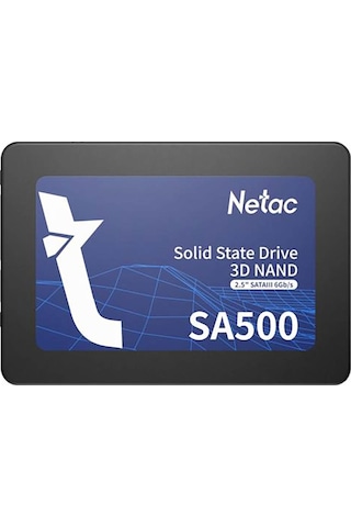 Netac SA500 256 GB SATA 3.0 2.5 SSD (520 MB Okuma / 450 MB Yazma)