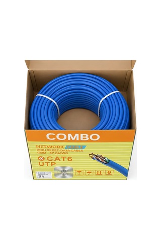 Combo Cm-cat6-100m 100 Metre Cat6 Utp Network Kablosu
