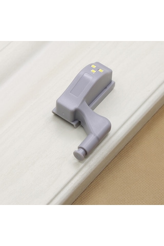 Vkemall Otomatik Hareketli Led Kapi Işığı, Isınma Beyazı, Akıllı Algılama, Pil Yok, Dolap Işıklandırması, Tekli Paket