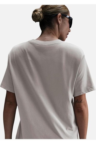 Sportswear Gel Boyfriend Loose Cut Short-sleeve Kadın Tshirt Gri