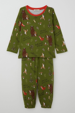 Breeze Erkek Bebek Pijama Takımı The Gruffalo Desenli 9 Ay-3 Yaş, Haki Yeşil Haki Yeşil