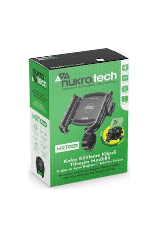 Nukrotech Mrt Road 4 Titreşim Modüllü Telefon Tutucu