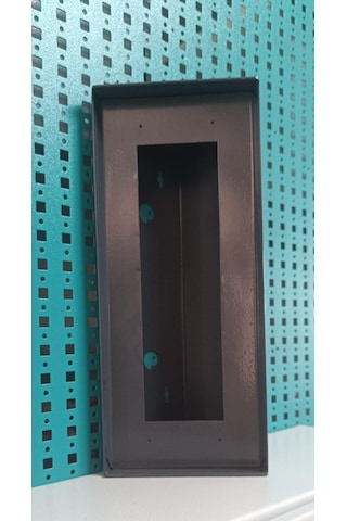 Açılı Diafon 15x35x10,5 Ap4 Zil Paneli, Metal Yön Çevirme Ve Koru