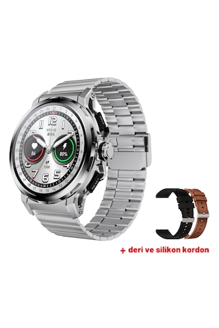 Kalobee SK43 Amoled Ekran Akıllı Saat + 2 Kordonlu (İthalatçı Garantili)