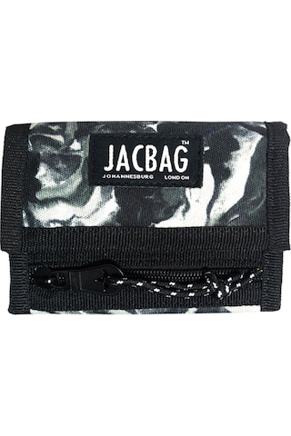 Jacbag Dumanlı Gri/siyah Cırtlı Cüzdan/kartlık - Erkek Çocuk Ve Yetişkin Çok Renkli