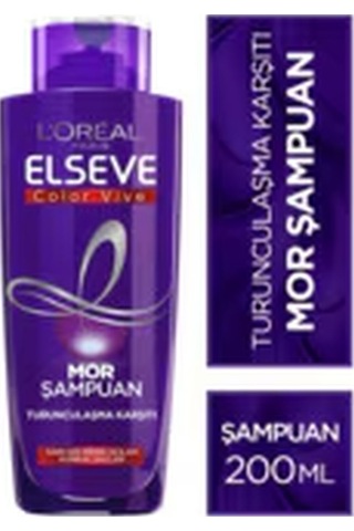 Elseve Turunculaşma Karşıtı Mor Şampuan 200 Ml