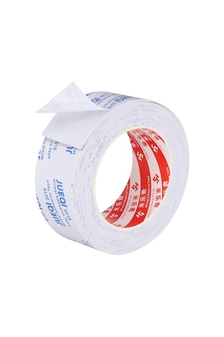 Sones Mileqi Eva Şok Emici Ses Yalıtımlı Sızdırmazlık Tek Taraflı Köpük Bant, Kalınlık: 1mm Beyaz 4cm X 5m