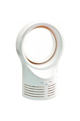 Mini Taşınabilir Masaüstü Bıçaksız Fan Sevimli Hayran Yaprak Soğutucu Soğutma Fanı Ofis Çalışması Için Fanlar 6361 Beyaz