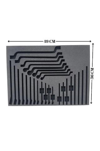 Rico Ve İzeltaş Anahtar Uyumlu Sünger Eva Organizer