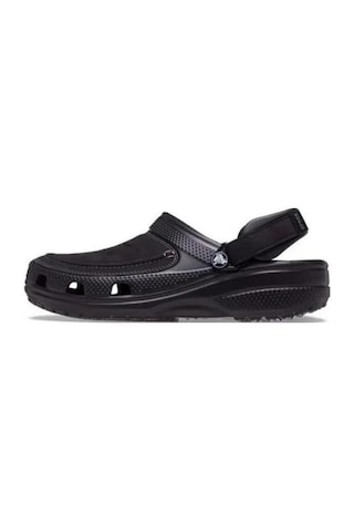 Crocs 207689 -yukon 0dd-black Slate Gray Erkek Terlik Siyah