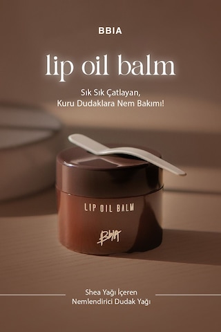 Bbia Shea Yağı İçeren Nemlendirici Dudak Yağı Balmı BBIA Lip Oil Balm