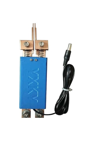 Vkemall El Tutan Otomatik Tetikli Piller Paketi İçin Metal Nokta Kaynak Kalemi Mavi