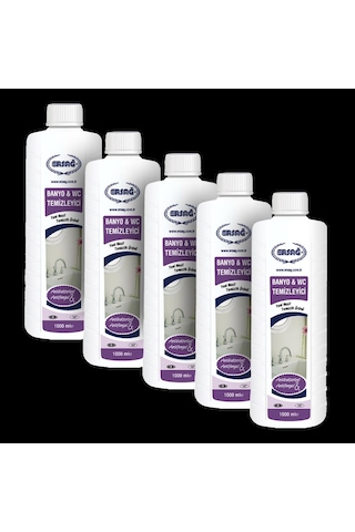 Ersağ Banyo Wc Temizleyici & Antifungal 5'li Paket 5'li Set