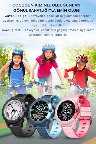 Wearfitpro D36 4G Sim Kartlı Akıllı Çocuk Saati (İthalatçı Garantili)