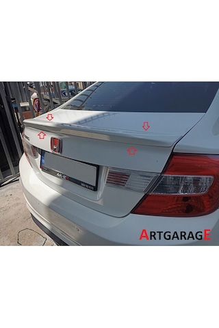 Honda Cıvıc Fb7 Boyasız Spoiler-fiberglass
