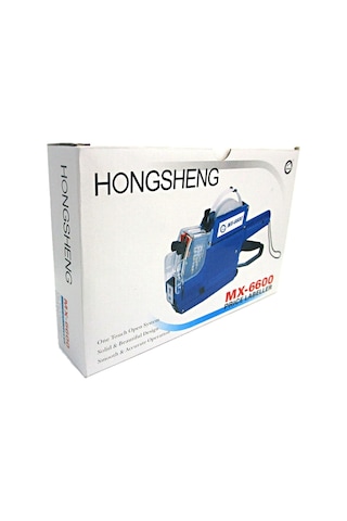 Hongsheng Mx6600 2 Satırlı & 10 Haneli Fiyat ve Tarih Etiketleme Makinası