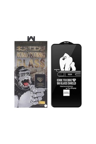 Wk iPhone Uyumlu 11 Pro 5.8 Xs-x Kingkong Curved Tempered Cam Ekran Koruyucu- 5775