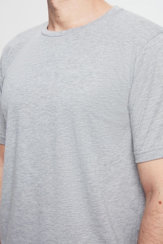 Twn Gri Melanj %100 Pamuklu Kısa Kollu 2'li Pijama Takimi 3ec84ortkkpjm 310