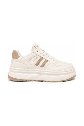 Lufian 121230065 Elora Yüksek Taban Ultra Hafif Unisex Sneaker Ayakkabı Bej