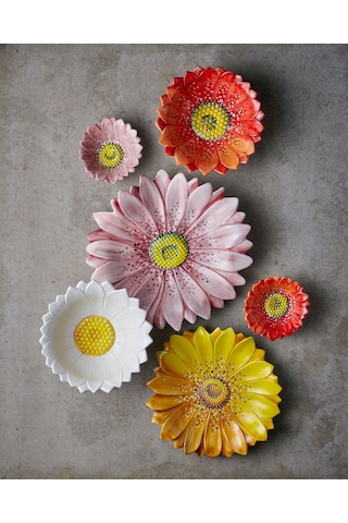 Pembe Seramik Servis Tabağı 42 Cm