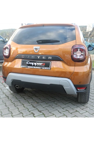 Cappafe Dacia Duster Arka Koruma Difüzör Büyük Md. Mat Gri 2018-