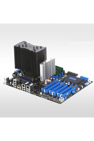 Didadodo Pccooler Hb-802 2 Bakır Borulu Alüminyum Soğutucu - Anakart/northbridge/southbridge Soğutma İçin 80mm Fan Desteği, Anakart Soğutucu