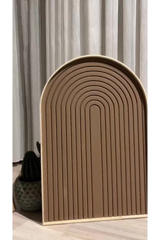 Cıgılwood Brown Belt 2 Ahşap Bohem Tablo