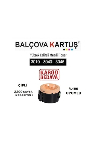 Xerox -3010 -3040 - Yazıcı Için Uyumlu Toner 106R02182