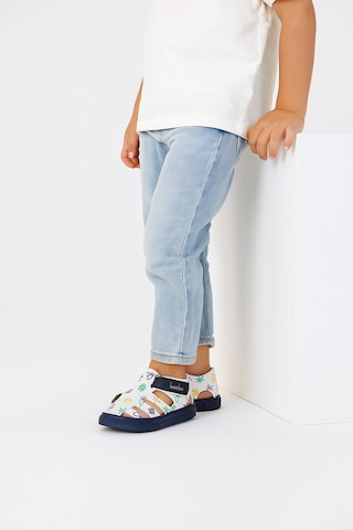Benetton Bn-1400 Rahat Ortopedik Taban Erkek Çocuk Sandalet Ayakkabı Lacivert