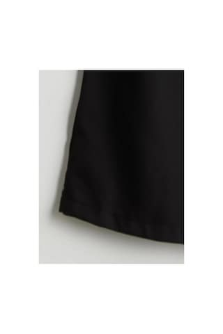 LC Waikiki Lcw Teen Siyah Beli Lastikli Pileli Genç Kız Pantolon New Blakız Çocuk