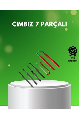 Northcity 7 Parça Hassas Çelik Cımbız Seti - Elektronik, Saat Ve Hobi Tamiri İçin Esd Korumalı